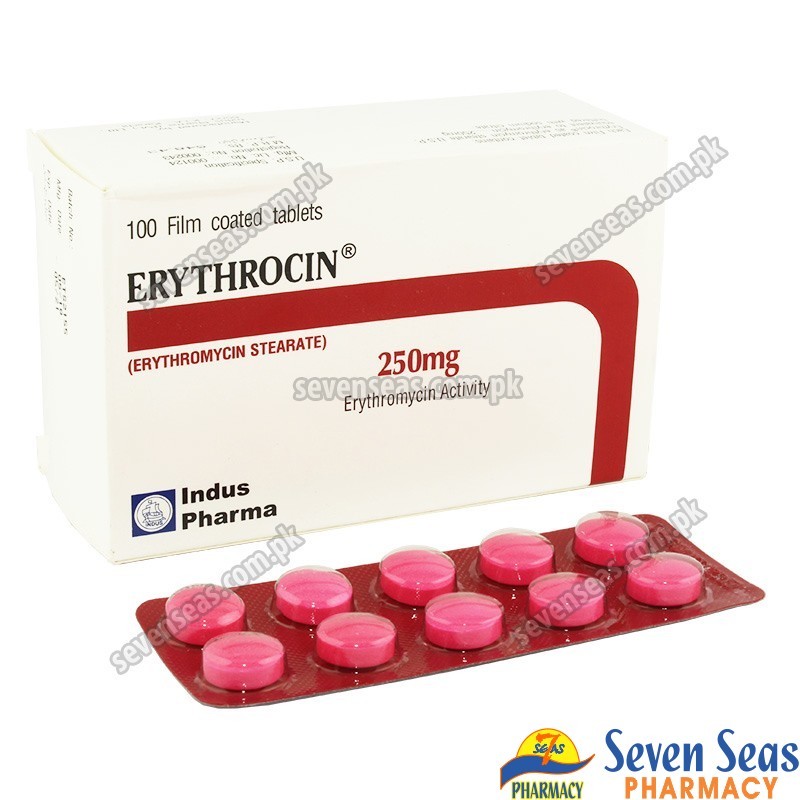 ERYTHROCIN TAB 250MG (10X10)