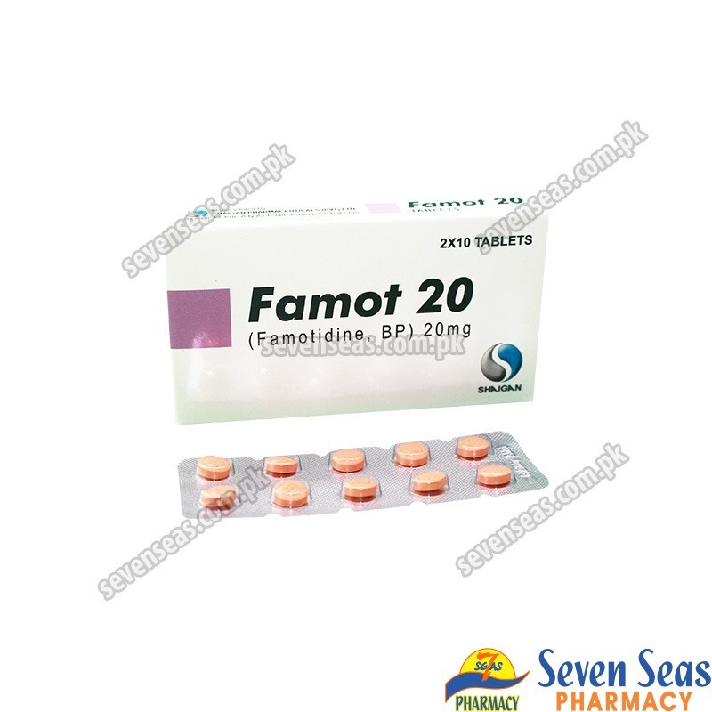 FAMOT-20 TAB 20MG (2X10)