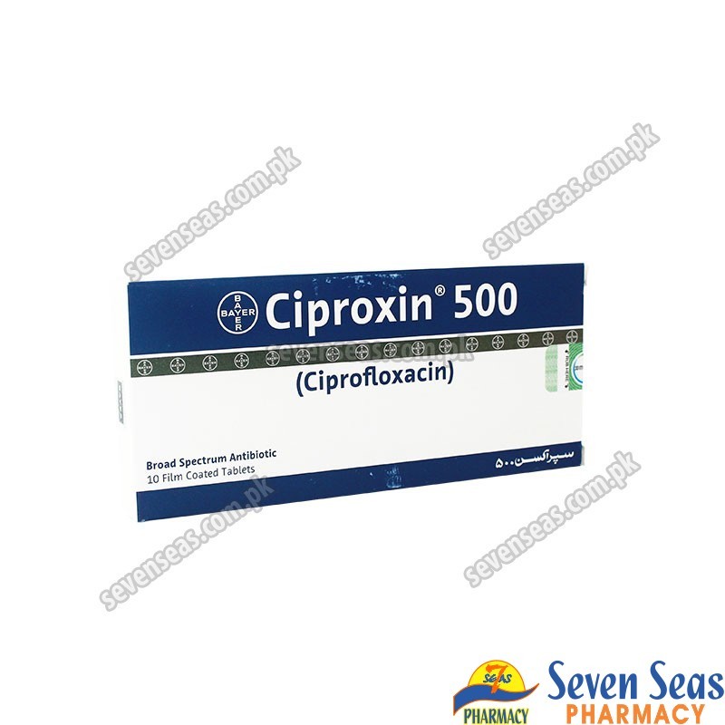 CIPROXIN 500 TAB  (1X10)