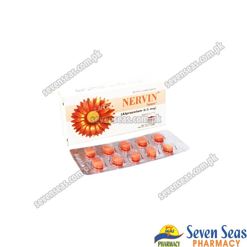 NERVIN TAB 0.5MG (3X10)