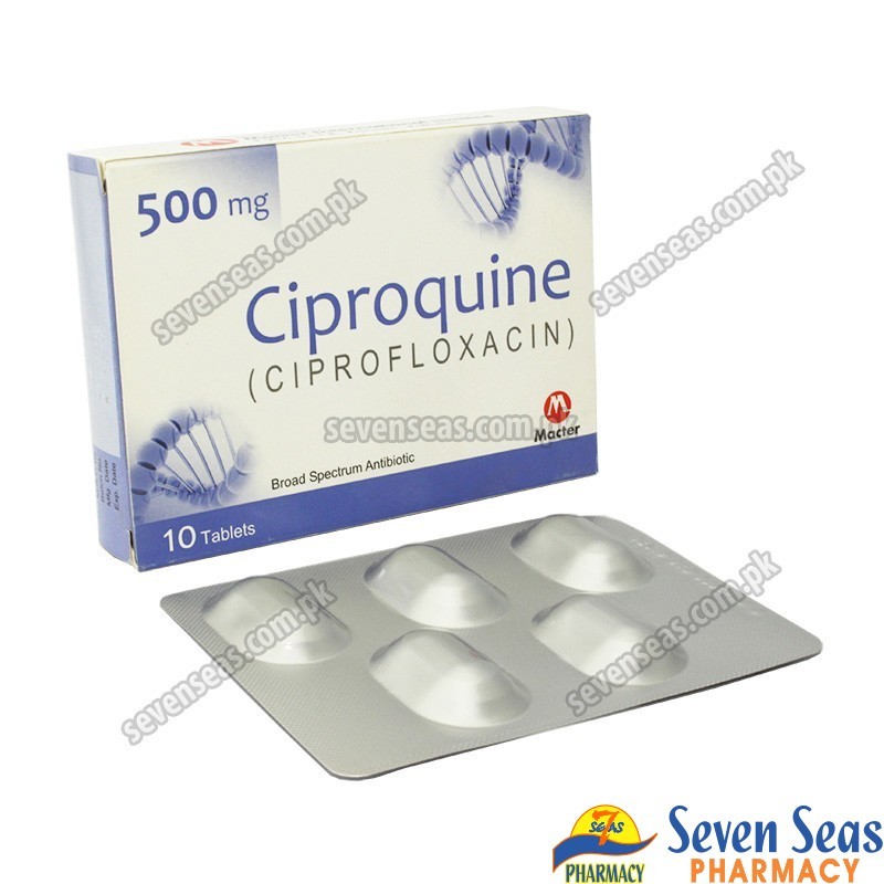 CIPROQUINE TAB 500MG (1X10)