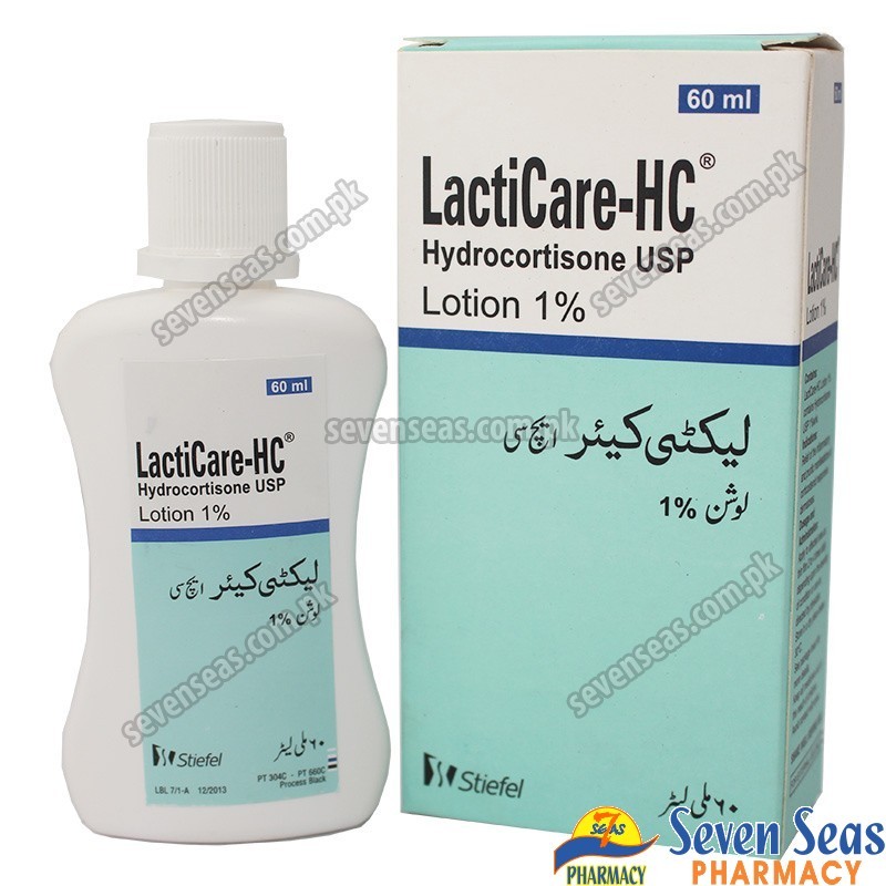 LACTICARE-HC LOT 1% (60ML)