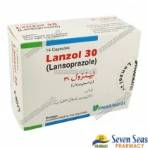 LANZOL CAP 30MG (1X14)