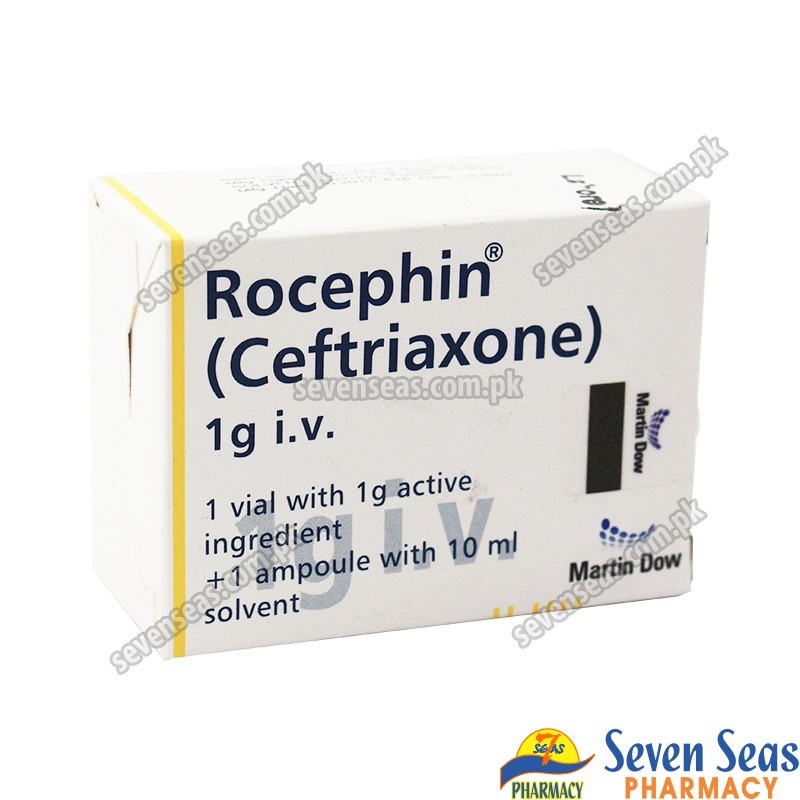 ROCEPHIN IV INJ 1GM (3.5ML)