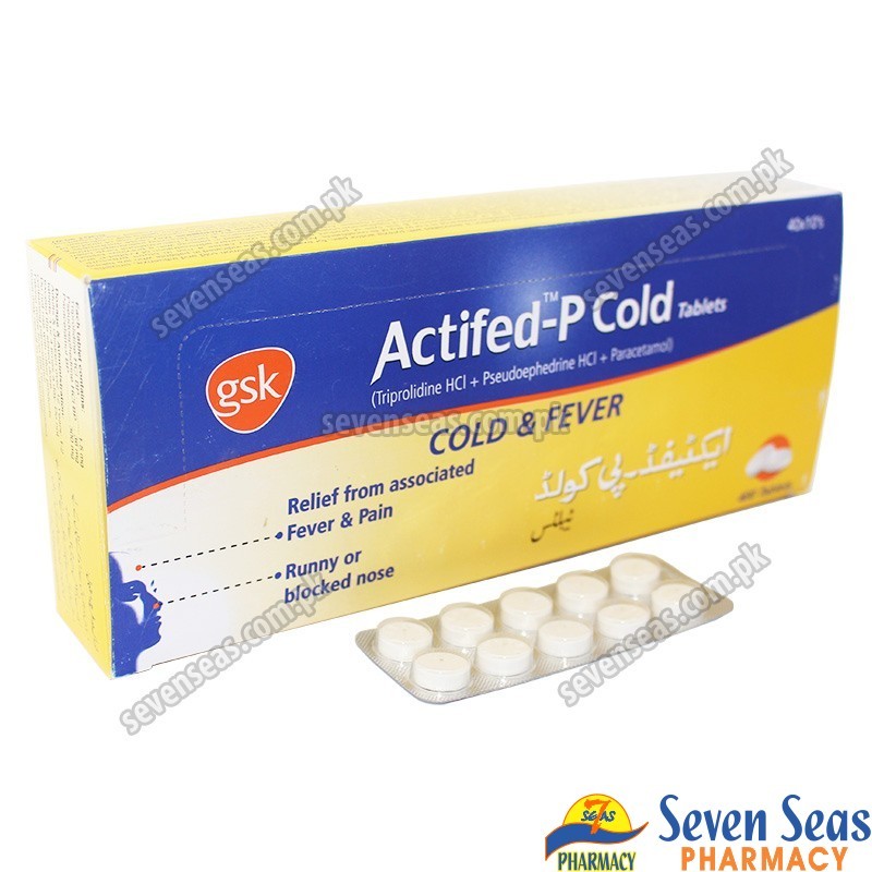 ACTIFED-P COLD TAB  (40X10)