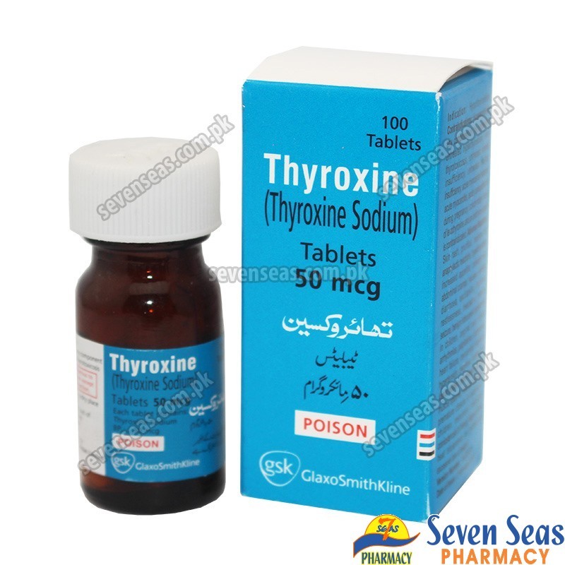 THYROXINE TAB 50MCG (1X100)
