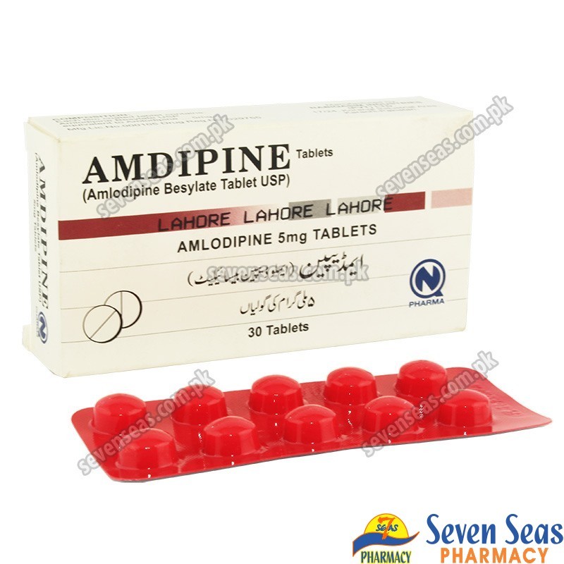 AMDIPINE TAB 5MG (3X10)