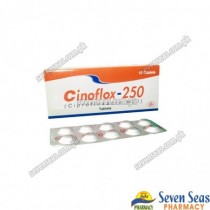 CINOFLOX TAB 250MG (1X10)
