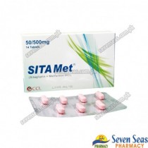 SITA-MET TAB 50/500MG (1X14)