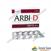 ARBI-D TAB 150/12.5MG (1X10)