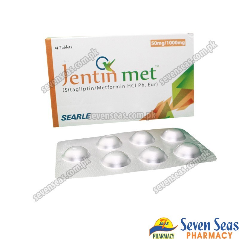 JENTIN MET 50/1000 TAB  (1X14)
