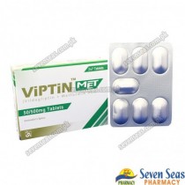 VIPTIN MET TAB 50/500MG (2X7)