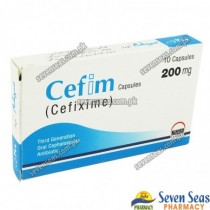 CEFIM CAP 200MG (1X10)