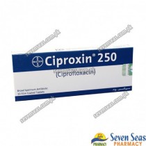 CIPROXIN 250 TAB  (1X10)