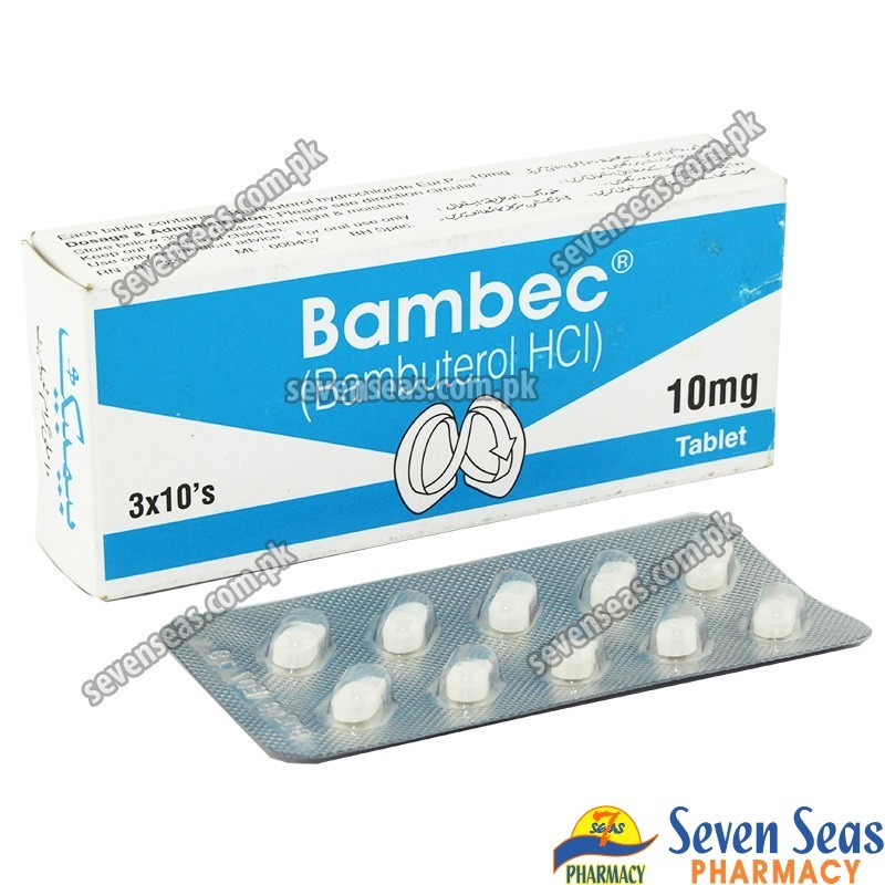 BAMBEC TAB 10MG (3X10)