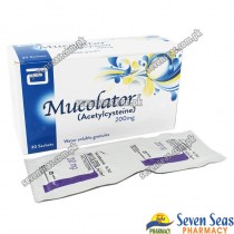 MUCOLATER SHT 200MG (1X30)