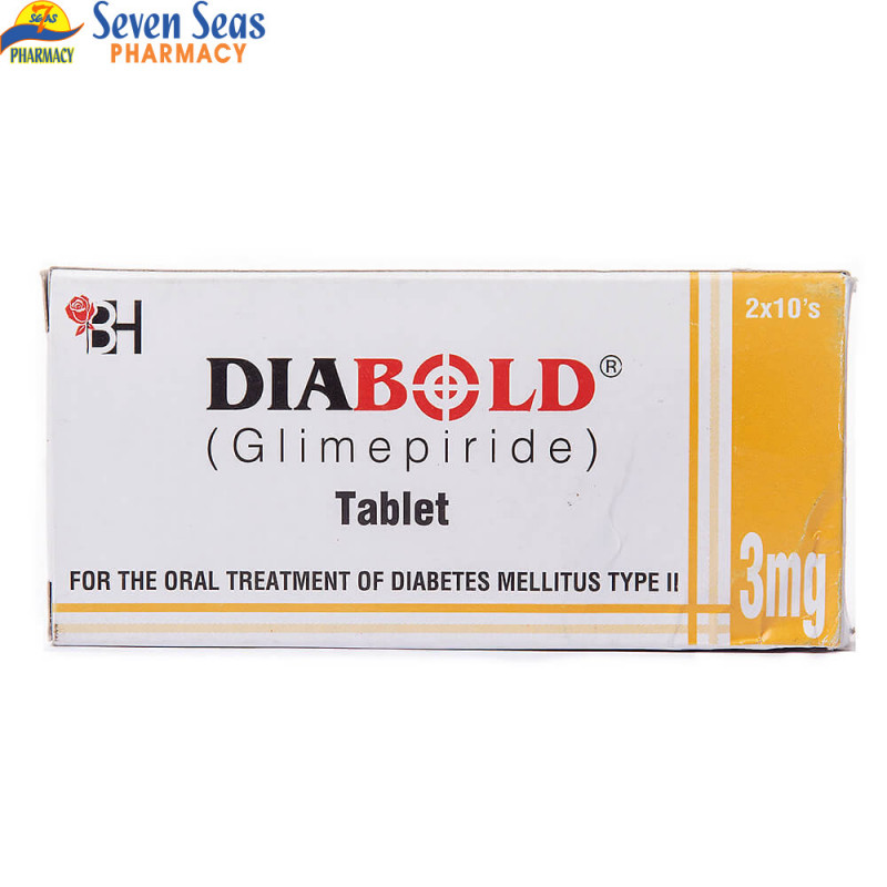 DIABOLD TAB 3MG (2X10)
