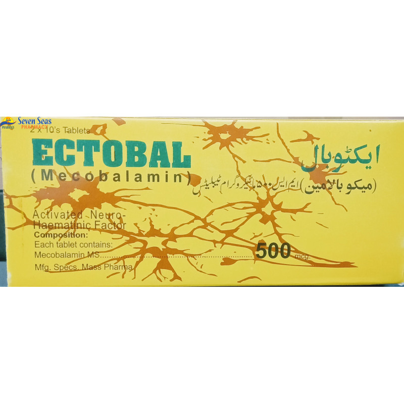ECTOBAL TAB 500MCG (2X10)