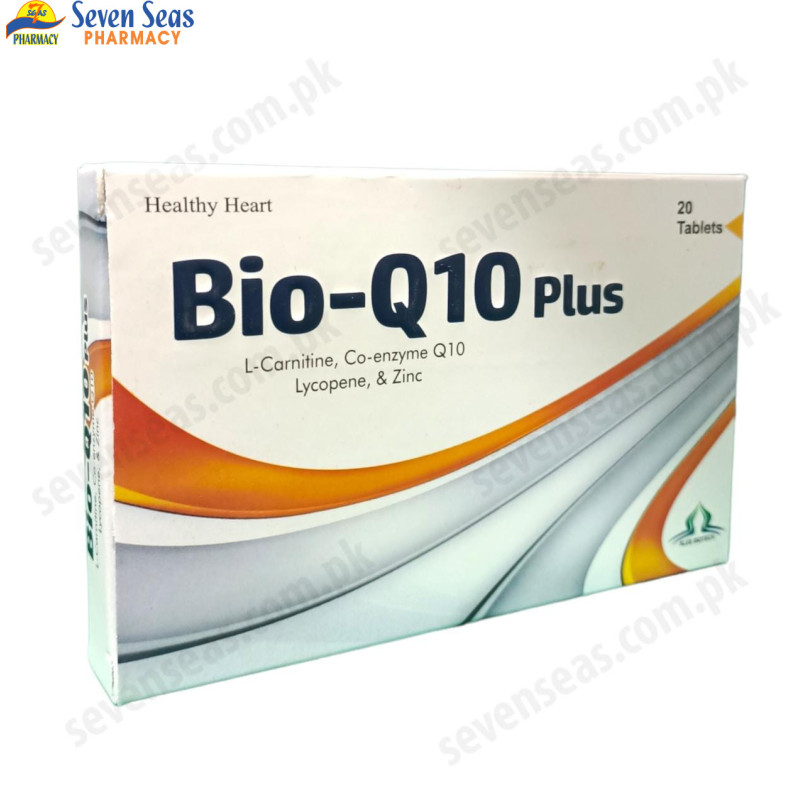 BIO-Q10 PLUS TAB (2X10) - Seven Seas Pharmacy - Pakistan Online Pharmacy -  Lahore