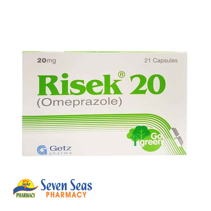 RISEK CAP 20MG (3X7)