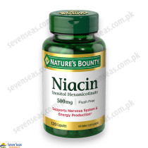 NB NIACIN CAP 500MG (1X120)