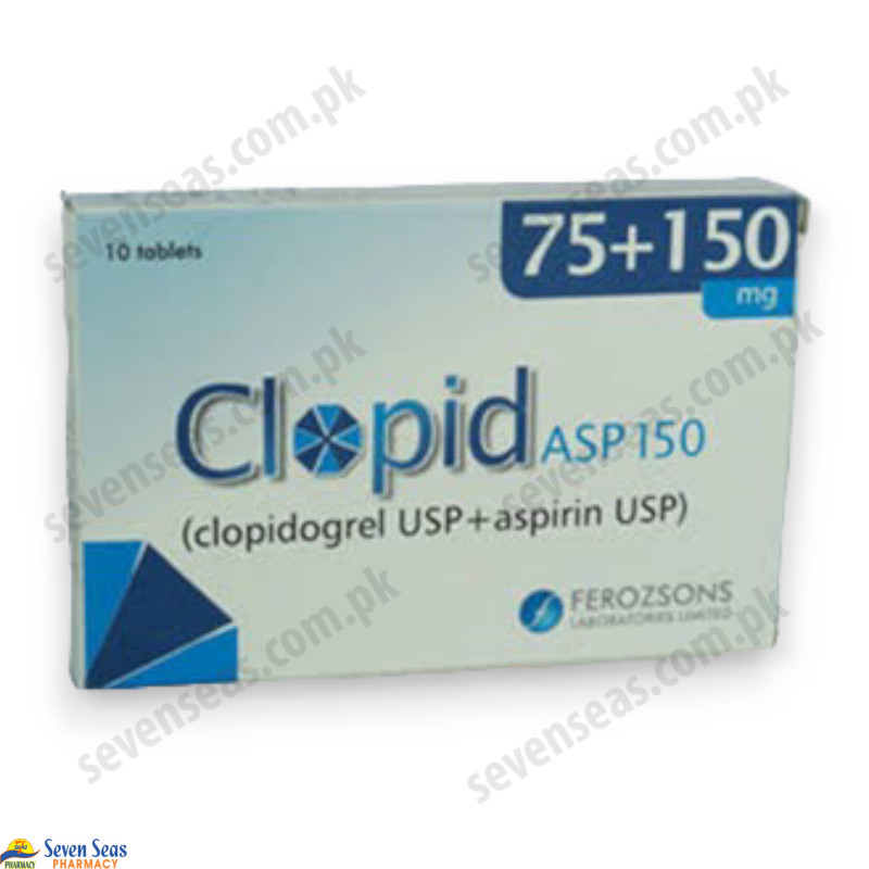 Clopid Asp Tab 75+150mg (1x10)