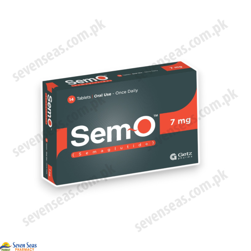 SEMO TAB 7MG (2X7) - Seven Seas Pharmacy - Pakistan Online Pharmacy - Lahore